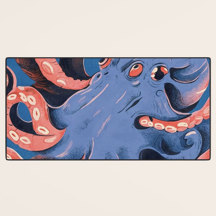 Oceanic Life - Octopus Desk Mat Gallery Image 3
