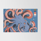 Oceanic Life - Octopus Rug Gallery Image 2