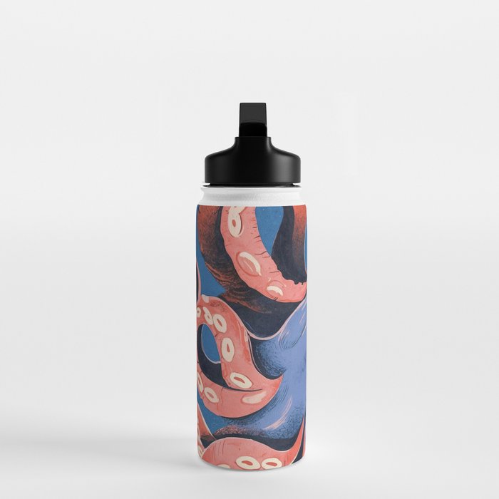 Oceanic Life - Octopus Water Bottle Gallery Image 3