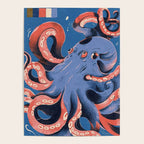 Oceanic Life - Octopus Poster Gallery Image 4