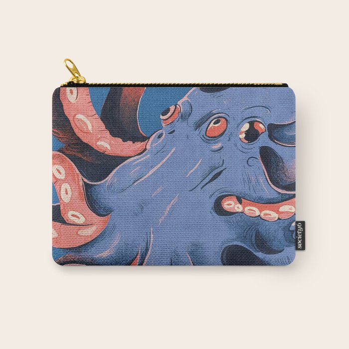 Oceanic Life - Octopus Carry All Pouch Gallery Image 1