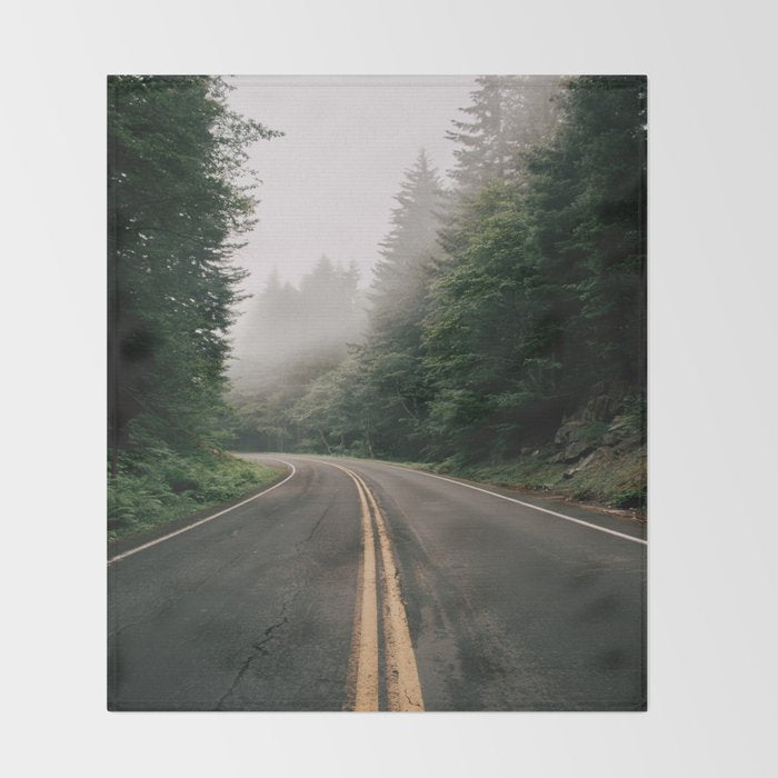 PNW Road Trip Throw Blanket Gallery Image 2