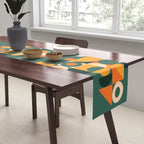 Modern Geometric 86D Table Runner Gallery Image 2
