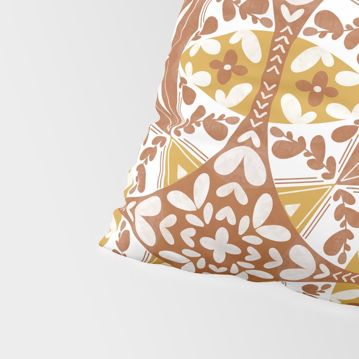 Tile Shapes Nature Charm Pillow Sham Gallery Image 4