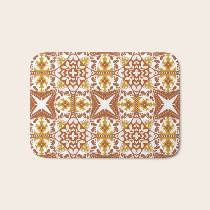 Tile Shapes Nature Charm Bath Mat Gallery Image 1