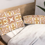 Tile Shapes Nature Charm Pillow Sham Gallery Image 2
