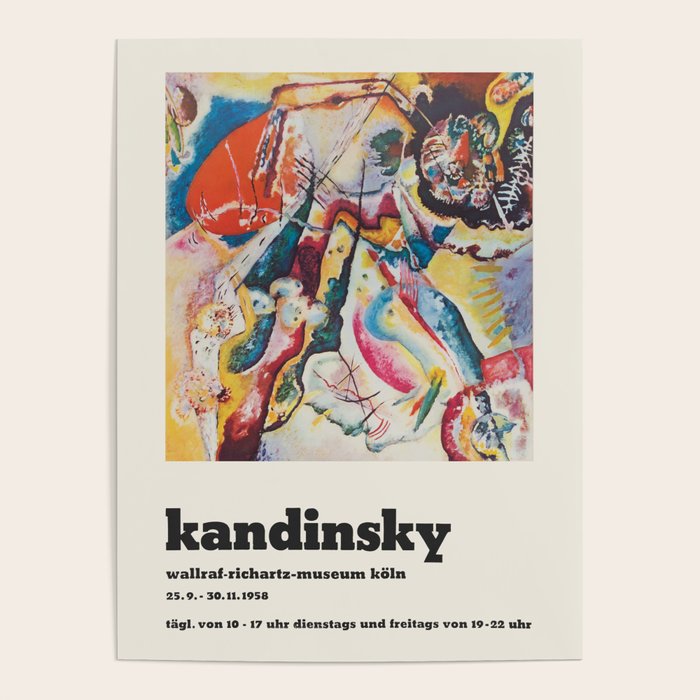 Wassily Kandinsky - Exhibition poster Poster Gallery Image 4