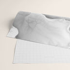 Organic 3D Sculpture White Wrapping Paper Gallery Image 2