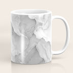 Organic 3D Sculpture White Coffee Mug Gallery Image 1