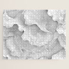 Organic 3D Sculpture White Jigsaw Puzzle Gallery Image 1