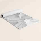 Organic 3D Sculpture White Yoga Mat Gallery Image 2