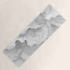 Organic 3D Sculpture White Yoga Mat Gallery Image 1