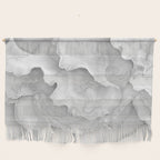 Organic 3D Sculpture White Wall Hanging Gallery Image 1