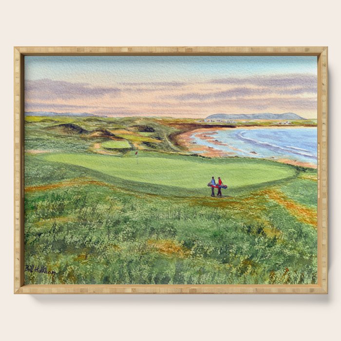 Ballybunion Golf Course County Kerry Ireland 10th Green Serving Tray Gallery Image 1