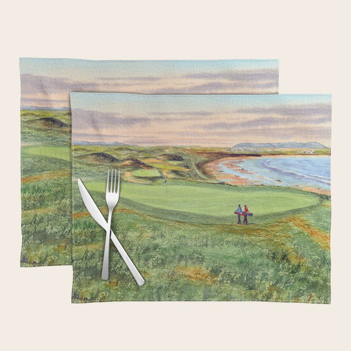 Ballybunion Golf Course County Kerry Ireland 10th Green Placemat Gallery Image 1