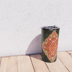 Hamedan Antique Persian Rug Print Travel Mug Gallery Image 4