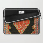 Hamedan Antique Persian Rug Print Laptop Sleeve Gallery Image 2