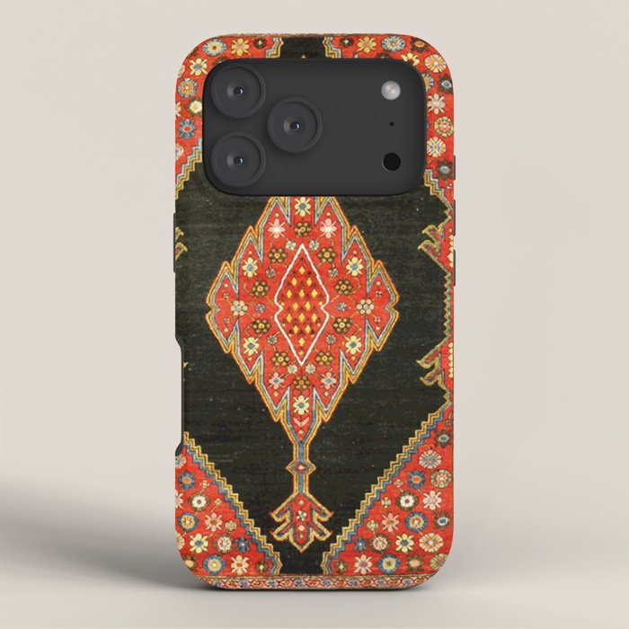 Hamedan Antique Persian Rug Print iPhone Case Gallery Image 3
