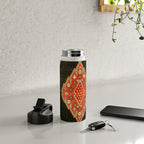 Hamedan Antique Persian Rug Print Water Bottle Gallery Image 4