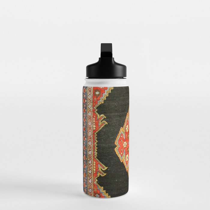 Hamedan Antique Persian Rug Print Water Bottle Gallery Image 3
