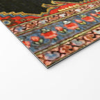Hamedan Antique Persian Rug Print Welcome Mat Gallery Image 2