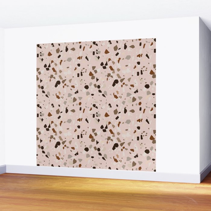 TERRAZZO OCHRE Wall Mural Gallery Image 2