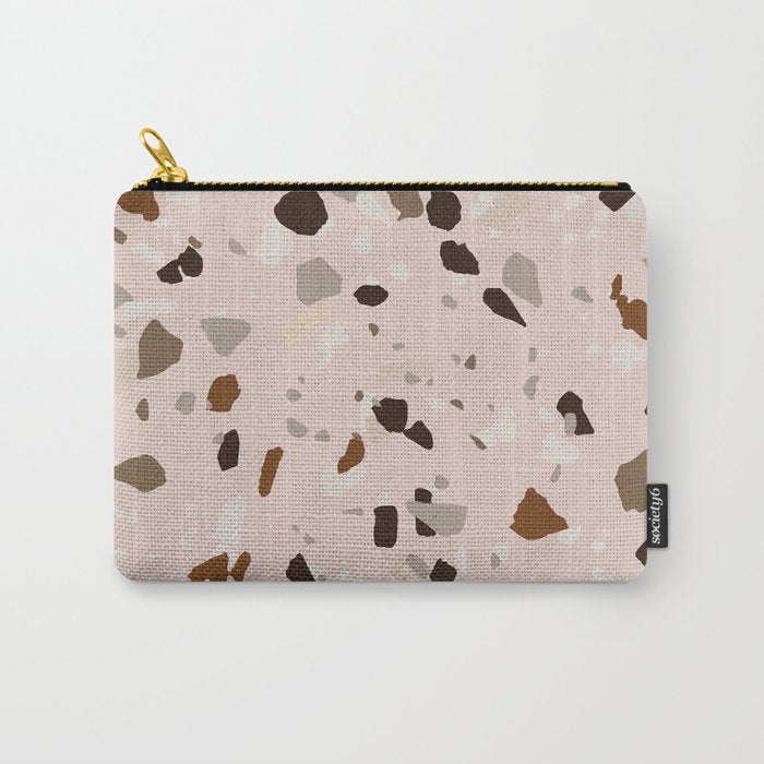 TERRAZZO OCHRE Carry All Pouch Gallery Image 1