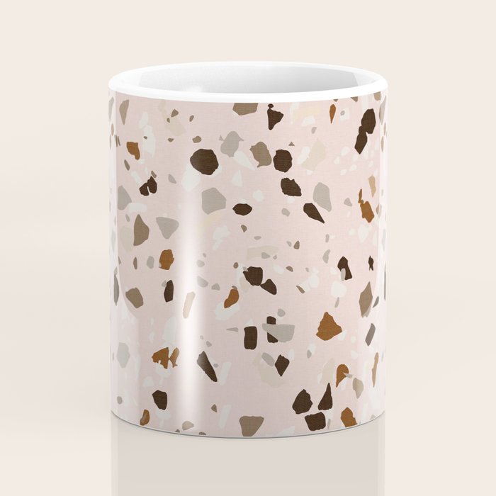 TERRAZZO OCHRE Coffee Mug Gallery Image 4