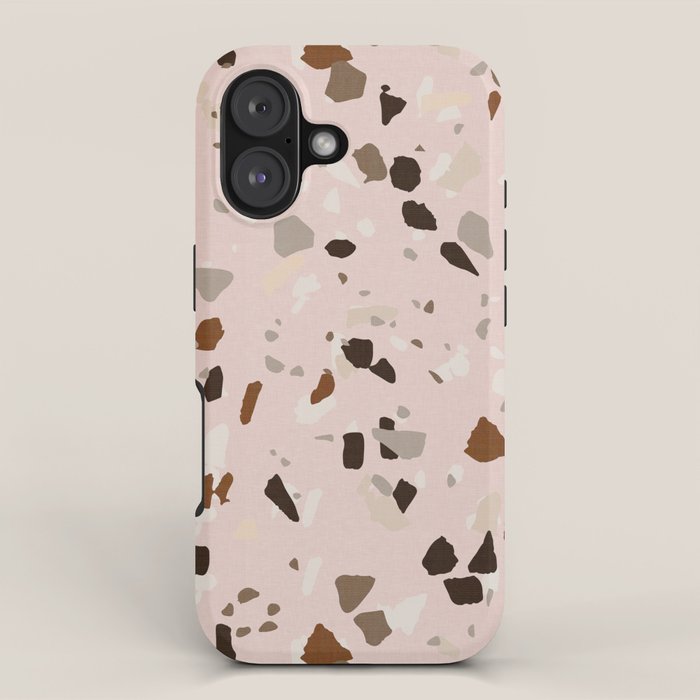 TERRAZZO OCHRE iPhone Case Gallery Image 1