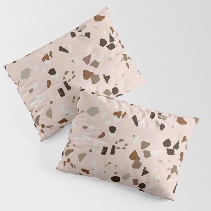 TERRAZZO OCHRE Pillow Sham Gallery Image 1