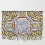 Groovy Good Vibes Typography Wall Hanging Gallery Image 1