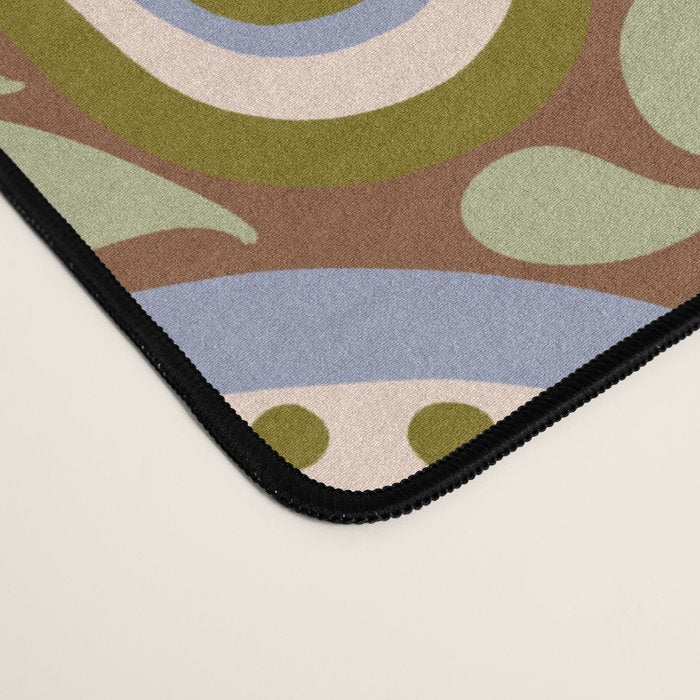 Groovy Good Vibes Typography Desk Mat Gallery Image 4
