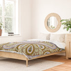 Groovy Good Vibes Typography Duvet Cover Gallery Image 2