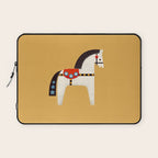 Festive Pony - illustration Laptop Sleeve Gallery Image 1