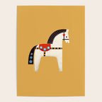 Festive Pony - illustration Poster Gallery Image 4