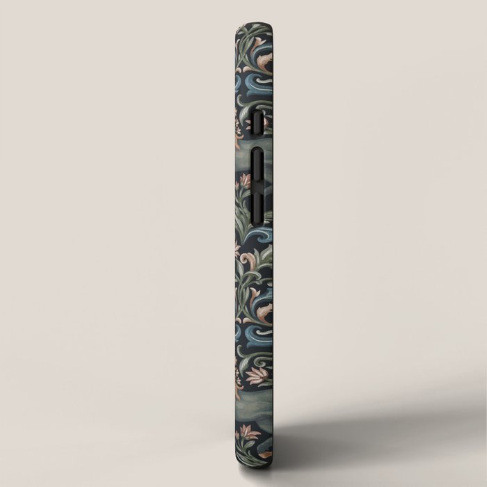 Whimsical Horses Botanicals II iPhone Case Gallery Image 2