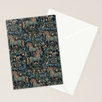 Whimsical Horses Botanicals II Stationery Card Gallery Image 2