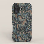 Whimsical Horses Botanicals II iPhone Case Gallery Image 1