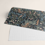 Whimsical Horses Botanicals II Wrapping Paper Gallery Image 2