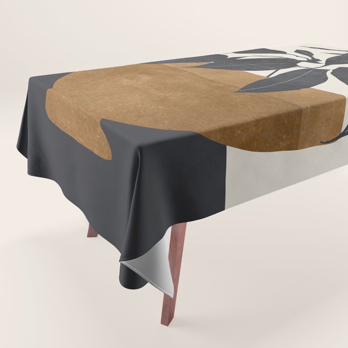 Abstract Art /Minimal Plant 144 Tablecloth Gallery Image 1