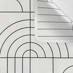 My Favorite Geometric Patterns No.19 - White Wall Tapestry Gallery Image 3