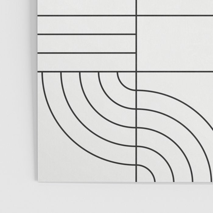 My Favorite Geometric Patterns No.19 - White Poster Gallery Image 3