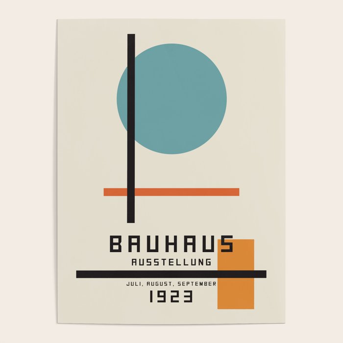Vintage poster-Bauhaus Juli, August, September 1923. Poster Gallery Image 4