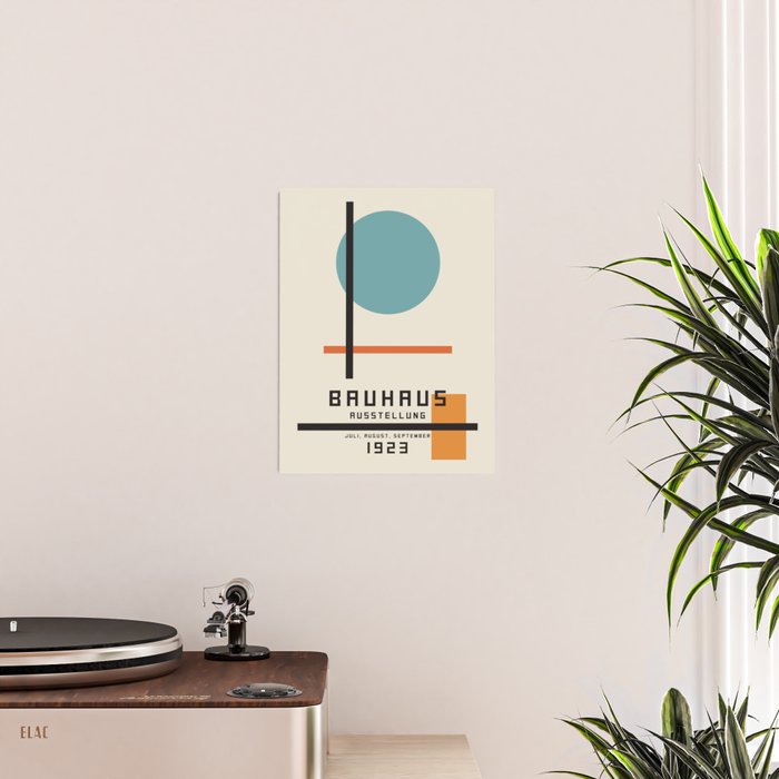 Vintage poster-Bauhaus Juli, August, September 1923. Poster Gallery Image 2