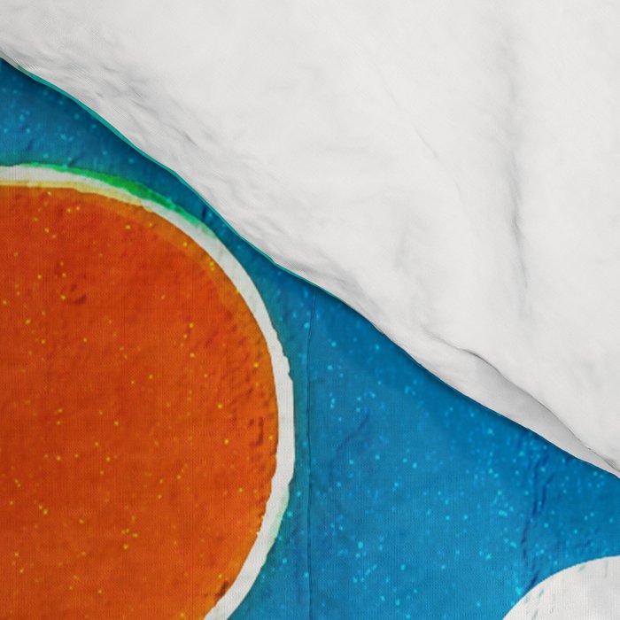 Circles: Colorful Mid Century Abstraction Comforter Gallery Image 4