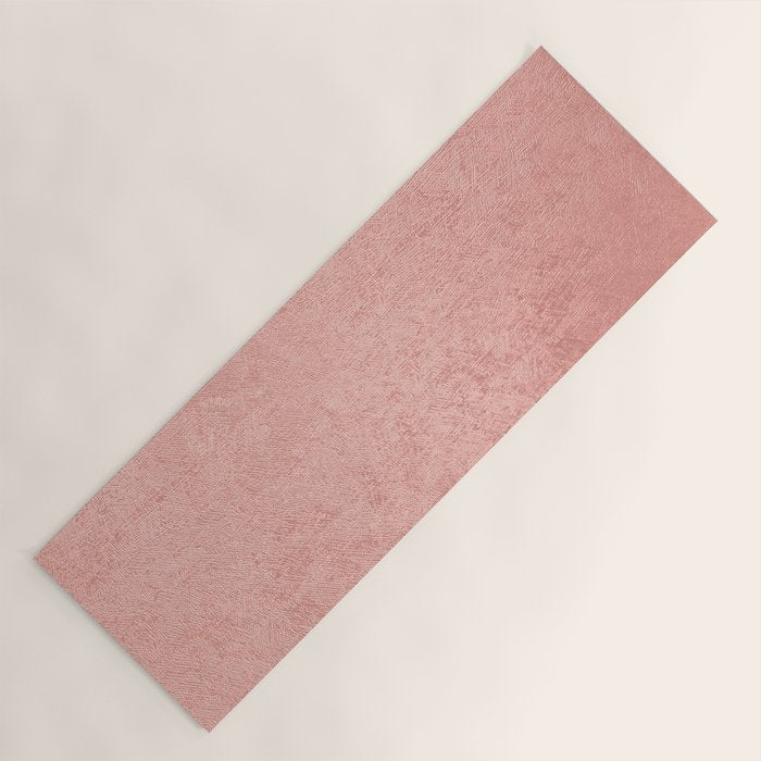 Abstract modern rose pink geometrical pattern Yoga Mat Gallery Image 1