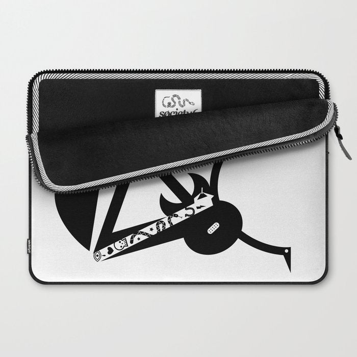 Punk Rocker Laptop Sleeve Gallery Image 2