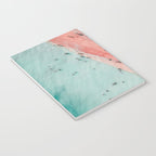 Aerial Beach Print, Ocean Art, Bondi Beach, Beach Art Print, Beach Photography, Modern Beach Lifestyle Print Notebook Gallery Image 3