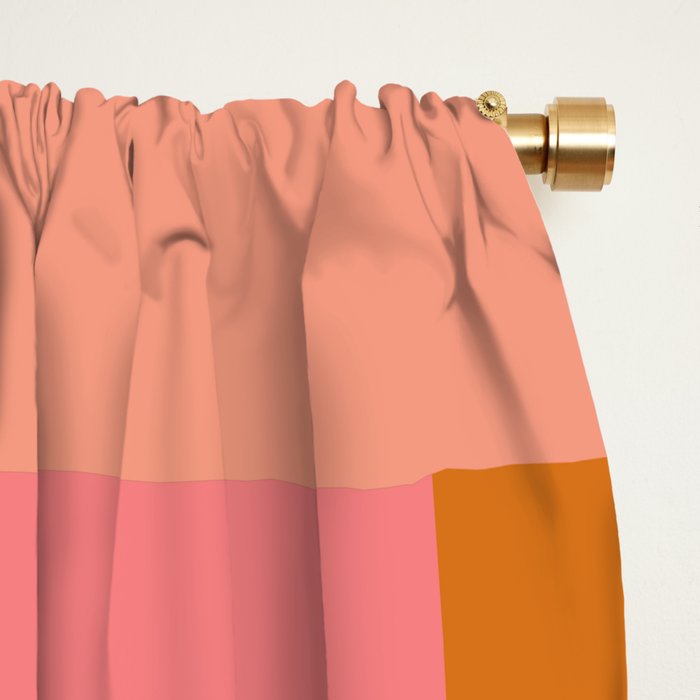 geometric abstract 252 Window Curtain Gallery Image 2