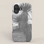 West Texas Black and White Landscape x Glass Mountains iPhone Case Gallery Image 1